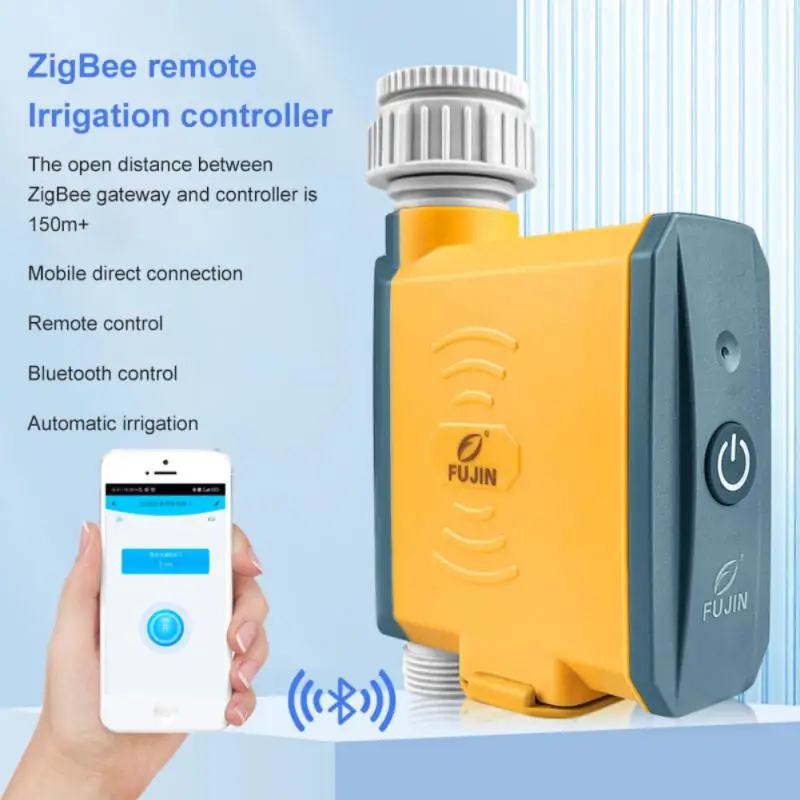 Tuya ZigBee Garden Watering Timer Smart Sprinkler Drip Irrigation System Built-in Water Flow Recorder Water Controller SmartHome
Tuya ZigBee Garden Watering Timer Smart Sprinkler Drip Irrigation System Built-in Water Flow Recorder Water Controller SmartHome