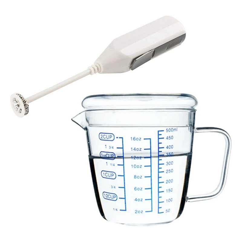 Стеклянная мерная чашка, молочный кувшин, термостойкая стеклянная чашка и электрический миксер, мини ручной миксер, ручные блендеры
Стеклянная мерная чашка, молочный кувшин, термостойкая стеклянная чашка и электрический миксер, мини ручной миксер, ручные блендеры