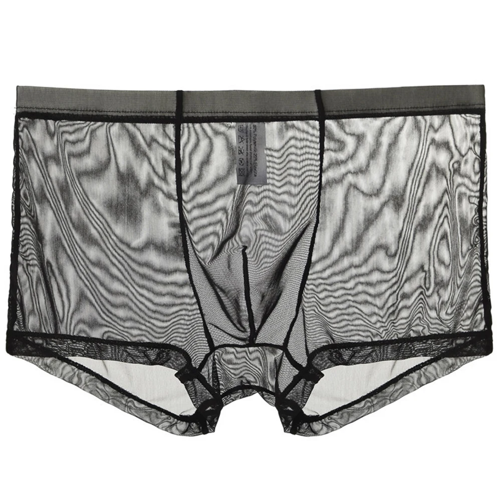 Men's Panties Sexy See Through Boxers Thin Breathable Underwear Transparent Shorts Comfortable Underwear Men Underpants
Men's Panties Sexy See Through Boxers Thin Breathable Underwear Transparent Shorts Comfortable Underwear Men Underpants