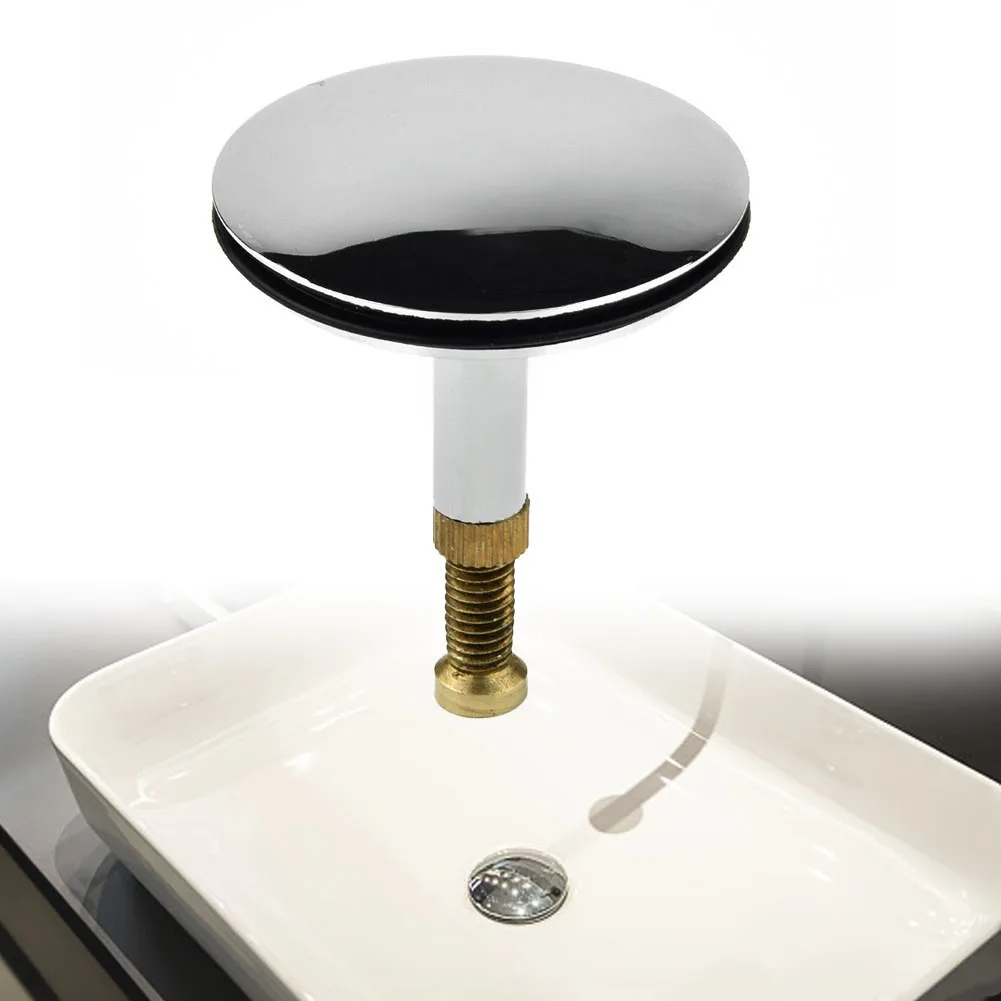 43mm Silver Practical Drain Plug Sink Waste Plug Sealing Water Plug Bathtub Wash Basin Easy To Install To Prevent Pipe Blockage
43mm Silver Practical Drain Plug Sink Waste Plug Sealing Water Plug Bathtub Wash Basin Easy To Install To Prevent Pipe Blockage