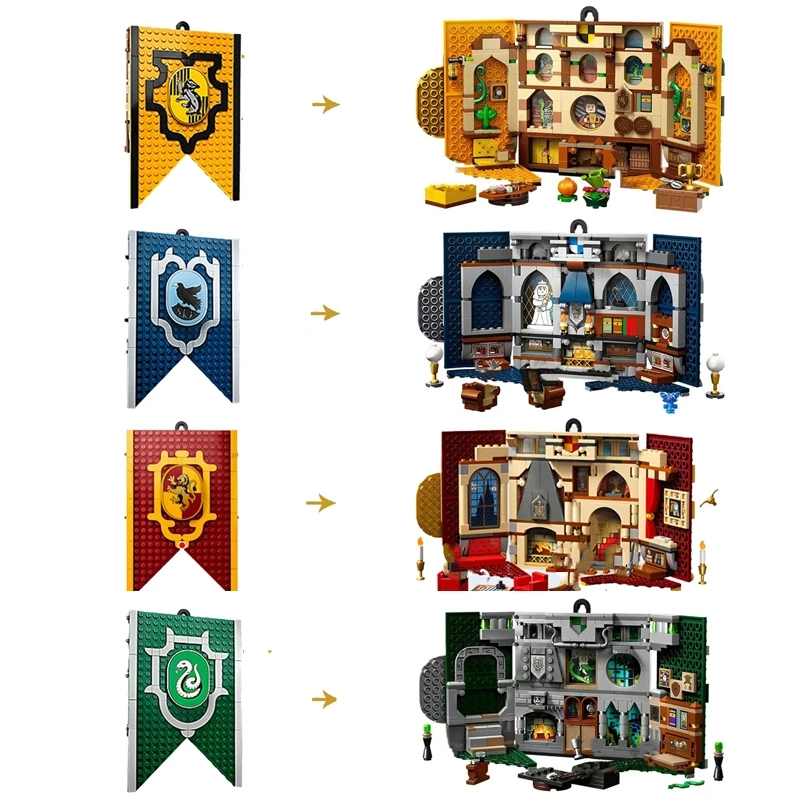 Magical Flag Book Building Blocks Potions Charms Herbologys Class Books Scripts Wizards Moment Toys Bricks Gifts for Kit Kids
Magical Flag Book Building Blocks Potions Charms Herbologys Class Books Scripts Wizards Moment Toys Bricks Gifts for Kit Kids