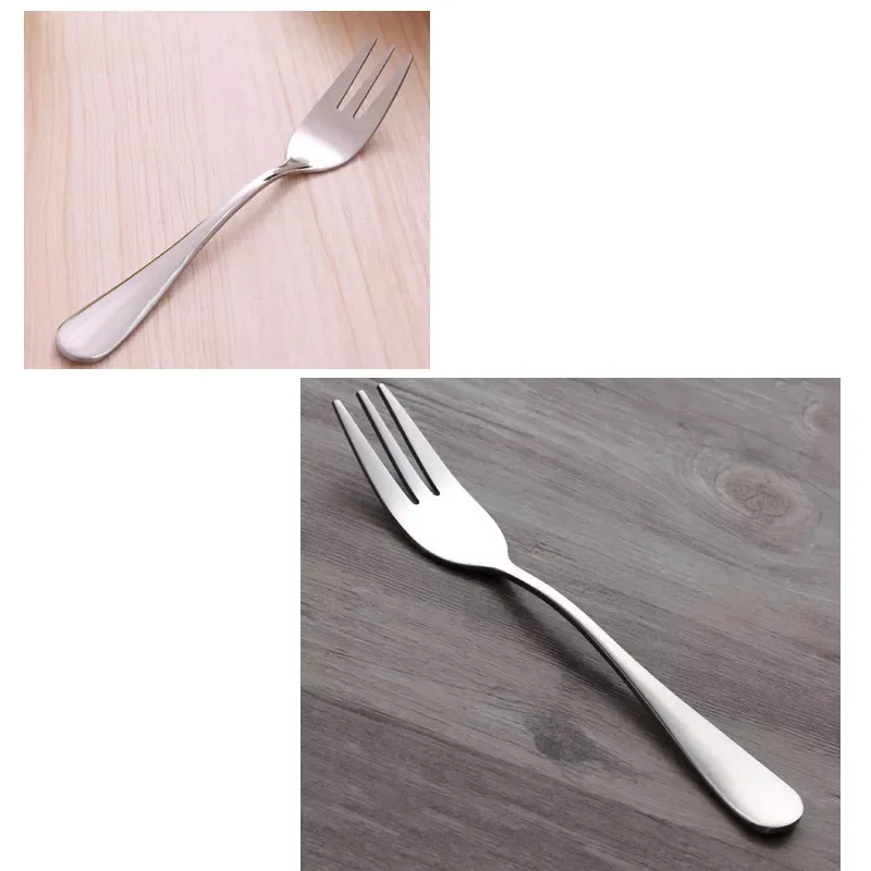 2022New Stainless Steel Cake Fork Fruit Dinner Dessert Party Convenient Novelty Cutlery Three-tooth
2022New Stainless Steel Cake Fork Fruit Dinner Dessert Party Convenient Novelty Cutlery Three-tooth