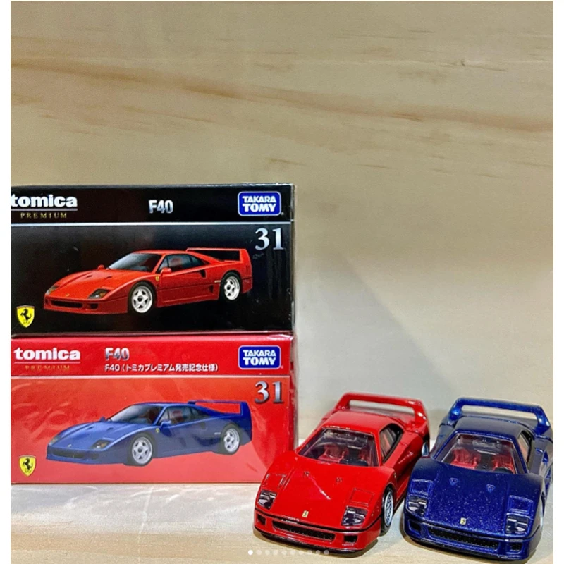Spot TAKARA TOMY Tomica Ferrari Alloy Model TOMICA F40-31 First Press Limited Edition Blue Premium
Spot TAKARA TOMY Tomica Ferrari Alloy Model TOMICA F40-31 First Press Limited Edition Blue Premium