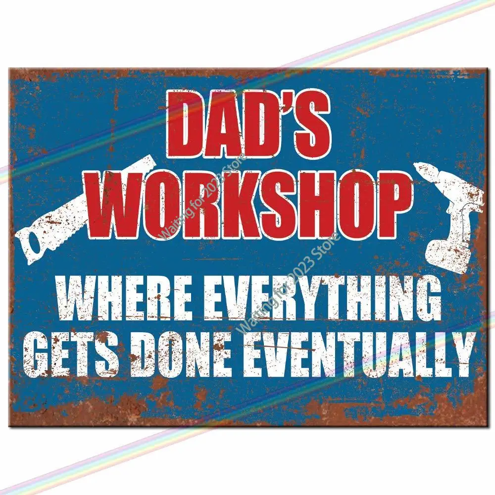 Large Metal Signs - DADS Workshop Beer Man Cave Tin Metal Sign Hanging Wall Plaque Kitchen Shed Garage. Large
Large Metal Signs - DADS Workshop Beer Man Cave Tin Metal Sign Hanging Wall Plaque Kitchen Shed Garage. Large