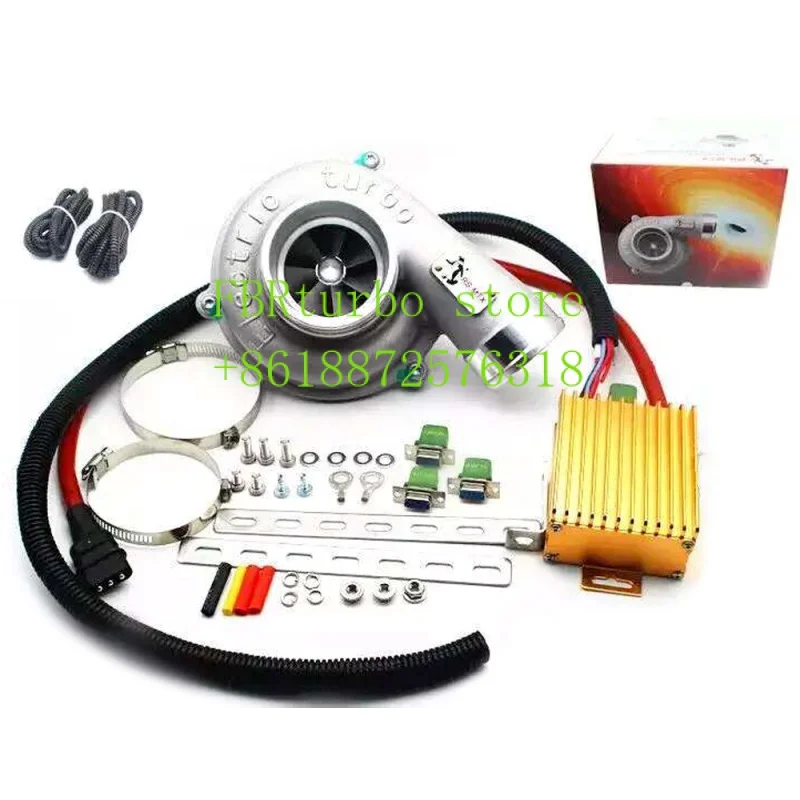 Electric Turbo Supercharger Kit Thrust Motorcycle Electric Turbocharger Air Filter Intake for all car improve speed
Electric Turbo Supercharger Kit Thrust Motorcycle Electric Turbocharger Air Filter Intake for all car improve speed