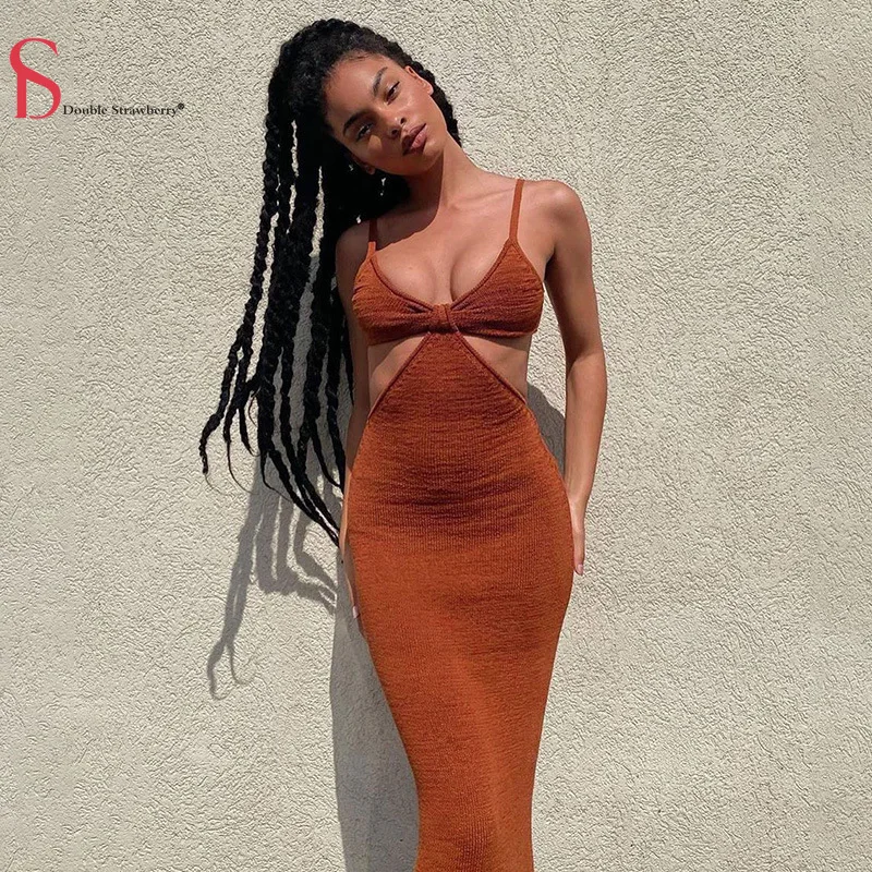 Double Strawberry Summer Women New Backless Temperament Elegant Slim Sexy Suspender Beach Sleeveless Long Dress
Double Strawberry Summer Women New Backless Temperament Elegant Slim Sexy Suspender Beach Sleeveless Long Dress