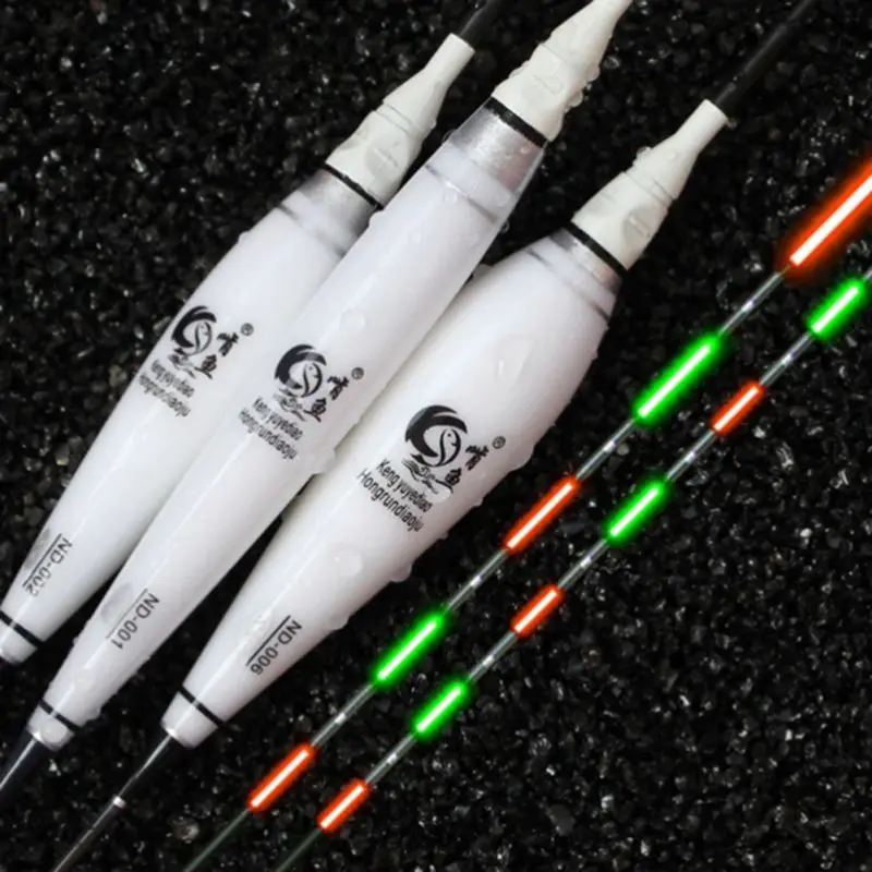 Night Fishing Float Electronic Luminous Float Bobbers Super Bright Change Tail Luminous Float Buoy Fish Baits Fishing Tackles
Night Fishing Float Electronic Luminous Float Bobbers Super Bright Change Tail Luminous Float Buoy Fish Baits Fishing Tackles