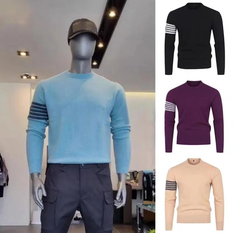Amazingcre Golf Wear Men's Long Sleeve Knitwear 2023 Autumn New Round Neck Simple Pullover Man Golf Sweater
Amazingcre Golf Wear Men's Long Sleeve Knitwear 2023 Autumn New Round Neck Simple Pullover Man Golf Sweater