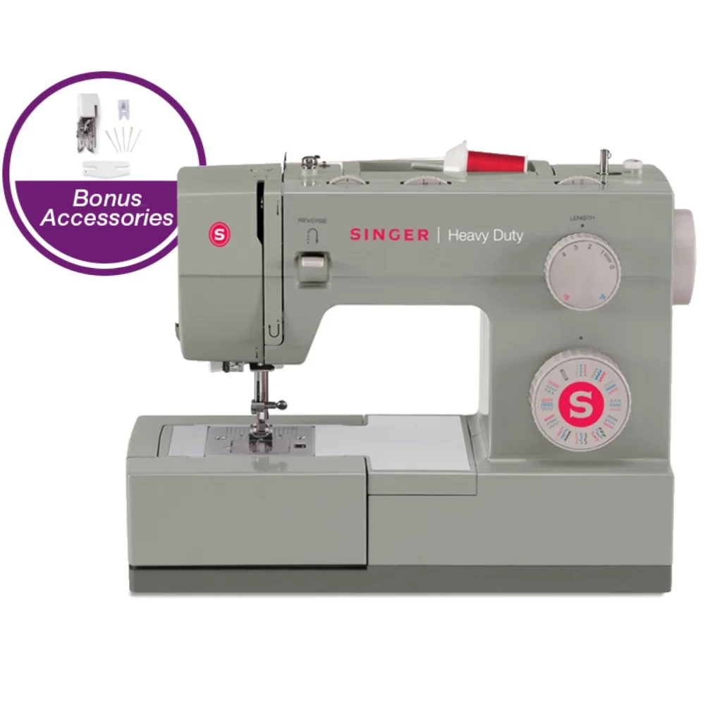 

Singer Heavy Duty 4452 Electric Sewing Machine - Gray