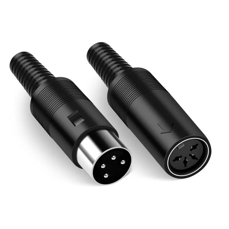 Big keyboard terminal DIN plug socket S 4 core PIN connector plug microphone head, hand in hand
Big keyboard terminal DIN plug socket S 4 core PIN connector plug microphone head, hand in hand