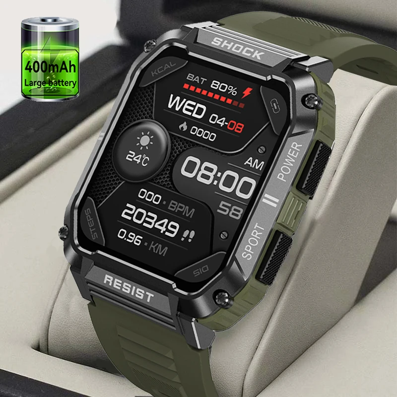 Мужские Водонепроницаемые Смарт-часы с экраном 2023 дюйма и Bluetooth-вызовом
Мужские Водонепроницаемые Смарт-часы с экраном 2023 дюйма и Bluetooth-вызовом