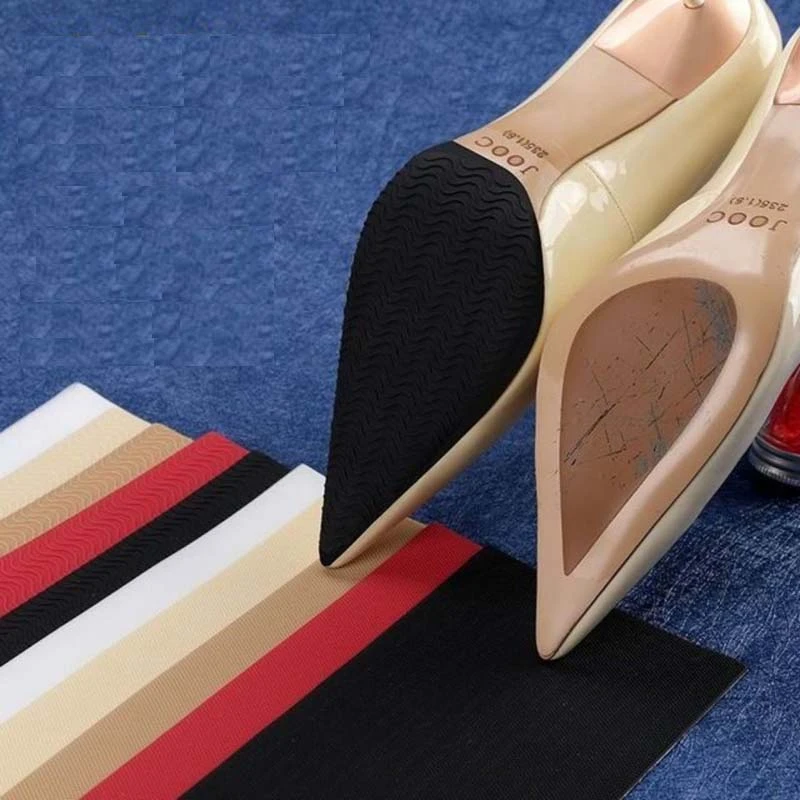 High Heels Sole Protector for Shoe Repair Women Outsole Rubber Anti Slip Care Cover Replacement Sticker Soles DIY Cushion Patch
High Heels Sole Protector for Shoe Repair Women Outsole Rubber Anti Slip Care Cover Replacement Sticker Soles DIY Cushion Patch