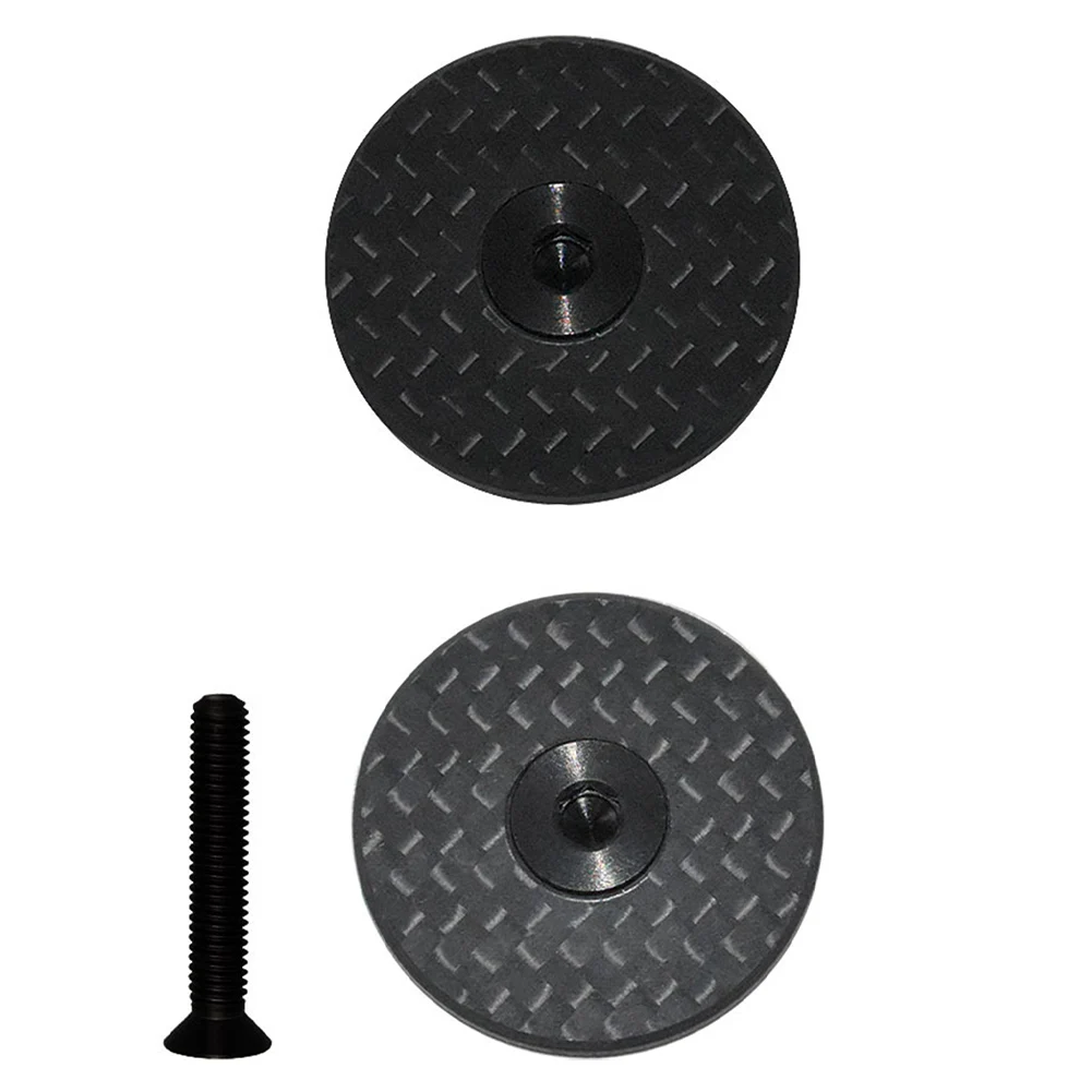 3K Carbon Fiber Headset Top Cap Bicycle Stem Covers With Screws For MTB Road Bike 1-1/8\" Fork Bicycle Accessories
3K Carbon Fiber Headset Top Cap Bicycle Stem Covers With Screws For MTB Road Bike 1-1/8\" Fork Bicycle Accessories