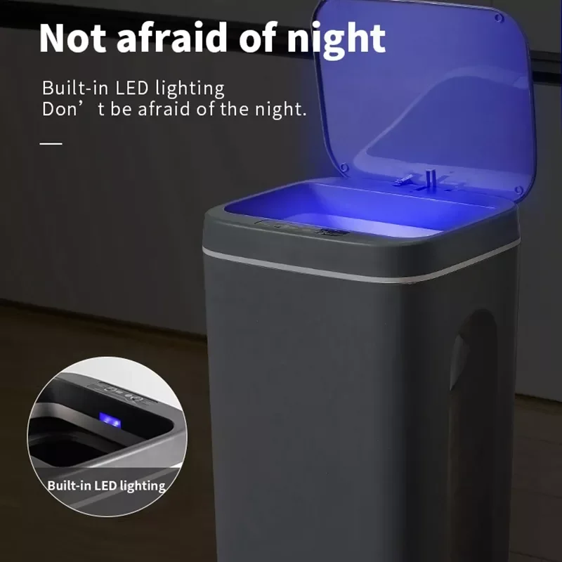 NEW2023 Intelligent Trash Can Automatic Sensor Dustbin Sensor Waste Bin Home Rubbish Can For Bedroom Kitchen Bathroom Garbage
NEW2023 Intelligent Trash Can Automatic Sensor Dustbin Sensor Waste Bin Home Rubbish Can For Bedroom Kitchen Bathroom Garbage