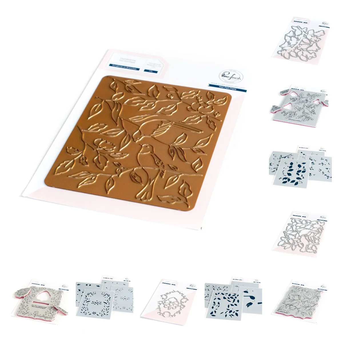 2022 Metal Cutting Dies Stamps Stencil Decorate Embossing Hot Foil Set Botanicals Butterflies Songbirds on Branches Spark Molds
2022 Metal Cutting Dies Stamps Stencil Decorate Embossing Hot Foil Set Botanicals Butterflies Songbirds on Branches Spark Molds