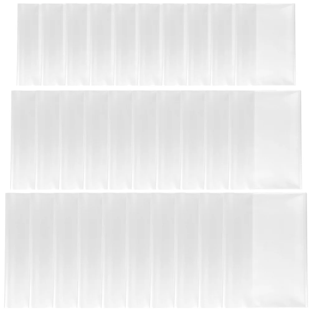 30 Pcs Book Protector Film Textbook Supply Easy Installation Cover Protection Apply Pupils Slipcase
30 Pcs Book Protector Film Textbook Supply Easy Installation Cover Protection Apply Pupils Slipcase