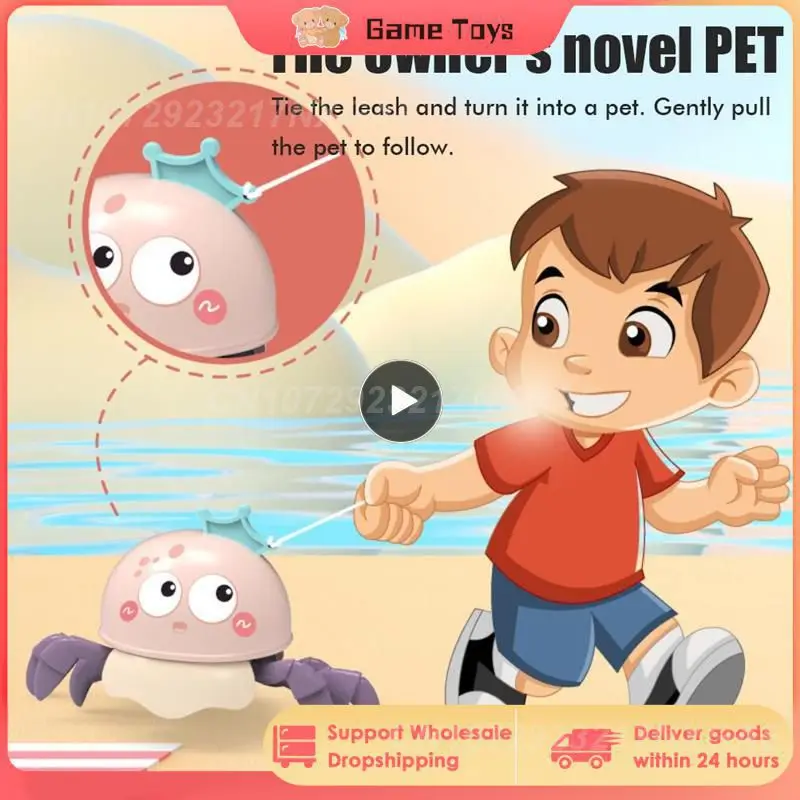 Kawaii Children's Octopus Water Toy Clockwork Jellyfish Toy Crawling Animal Pulling Line Walking Jellyfish Bathing Toy Gift
Kawaii Children's Octopus Water Toy Clockwork Jellyfish Toy Crawling Animal Pulling Line Walking Jellyfish Bathing Toy Gift