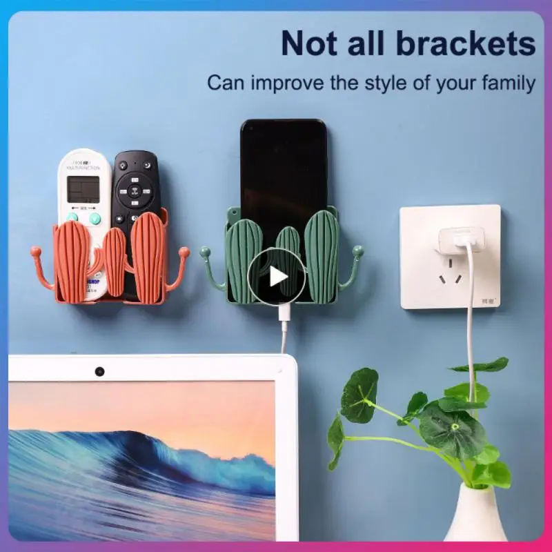 Cactus Wall Mounted Mobile Phone TV Air Conditioner Remote Control Wall Storage Box Hole Free Storage Rack Bathroom Hook 2021
Cactus Wall Mounted Mobile Phone TV Air Conditioner Remote Control Wall Storage Box Hole Free Storage Rack Bathroom Hook 2021
