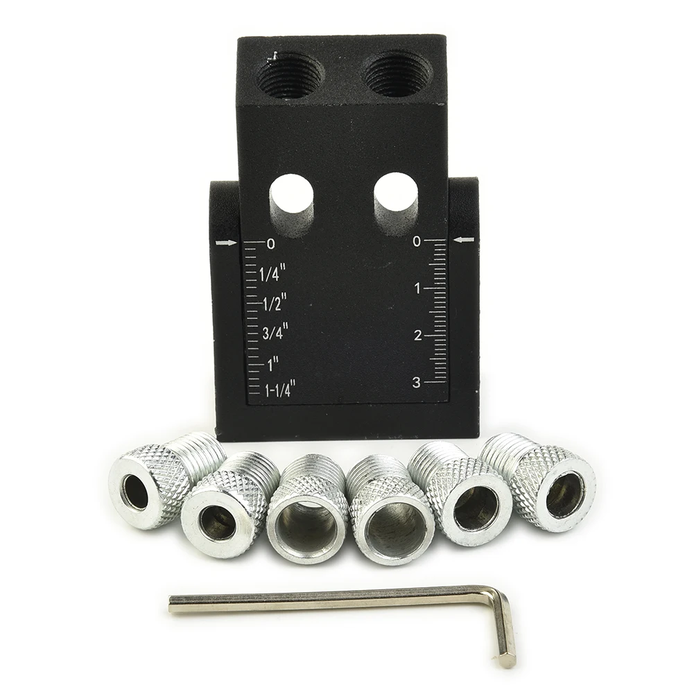 Clamp Hole Puncher Drill Angle Drill Guide Woodworking Tool Guide Tool Woodworking Aluminum alloy Black Hole Set
Clamp Hole Puncher Drill Angle Drill Guide Woodworking Tool Guide Tool Woodworking Aluminum alloy Black Hole Set