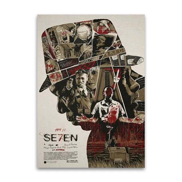 Семь 1995 ретро печать на холсте
Семь 1995 ретро печать на холсте