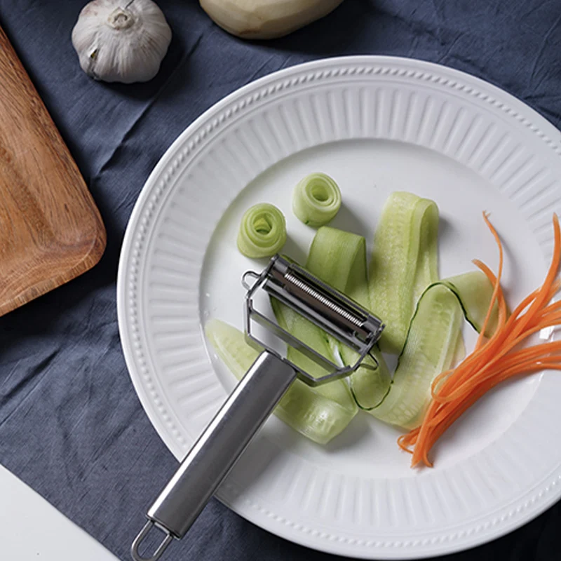 Stainless Steel Multi-function Peeler Slicer Vegetable Fruit Potato Cucumber Grater Portable Sharp Kitchen Accessories Tool
Stainless Steel Multi-function Peeler Slicer Vegetable Fruit Potato Cucumber Grater Portable Sharp Kitchen Accessories Tool
