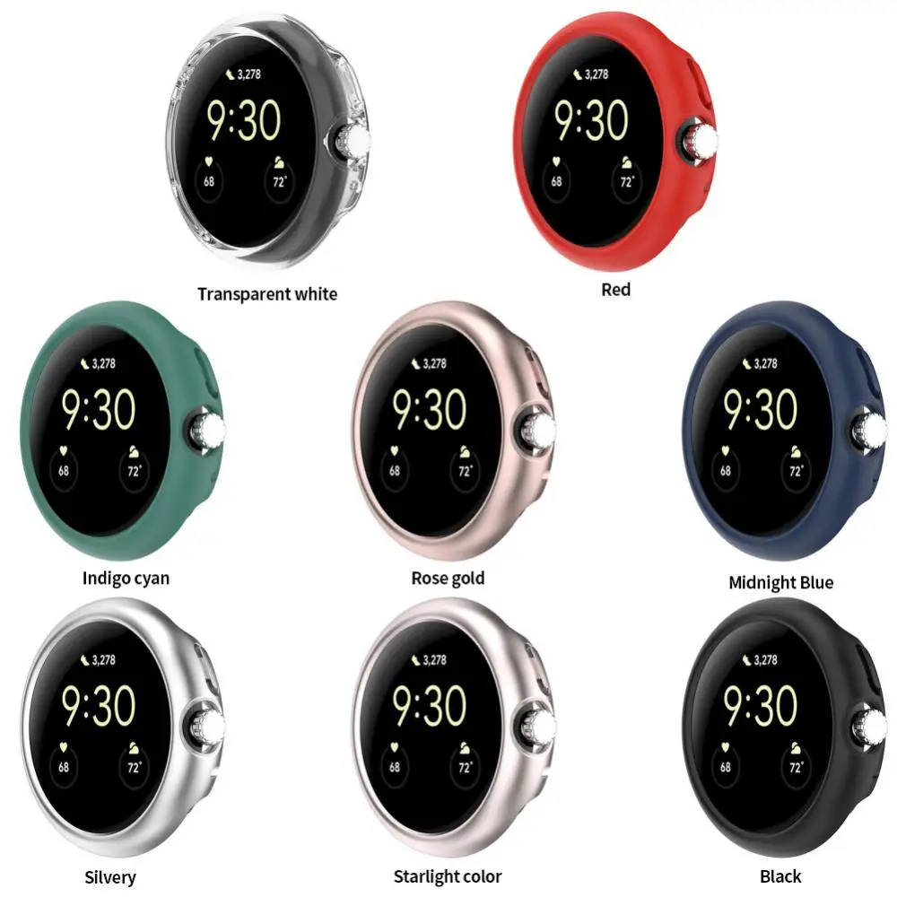 Screen Saver Protective Case Tpu Watch Protective Cover Dust And Fall Prevention For Google Pixel Watch Screen Protector
Screen Saver Protective Case Tpu Watch Protective Cover Dust And Fall Prevention For Google Pixel Watch Screen Protector
