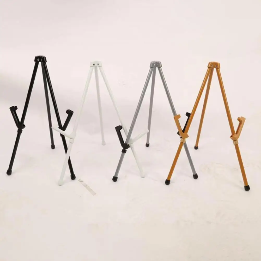

Table Easel Stand Portable Height Adjustable Simple Operation Stable Versatile Tripod for Art Events And Displays