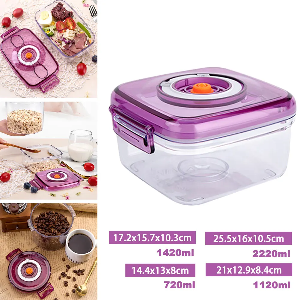 Vacuum Seal Food Storage Canister Vacuum Container Stainless Steel Fresh Keeping With Hand Held Sealer Pump Moisture-proof
Vacuum Seal Food Storage Canister Vacuum Container Stainless Steel Fresh Keeping With Hand Held Sealer Pump Moisture-proof