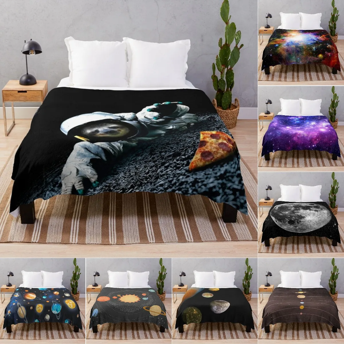 Solar System Throw Blanket,Outer Space Blanket for Kids Boys Girls, Galaxy Theme Fleece Planets Plush Blanket for Bed Couch Sofa
Solar System Throw Blanket,Outer Space Blanket for Kids Boys Girls, Galaxy Theme Fleece Planets Plush Blanket for Bed Couch Sofa