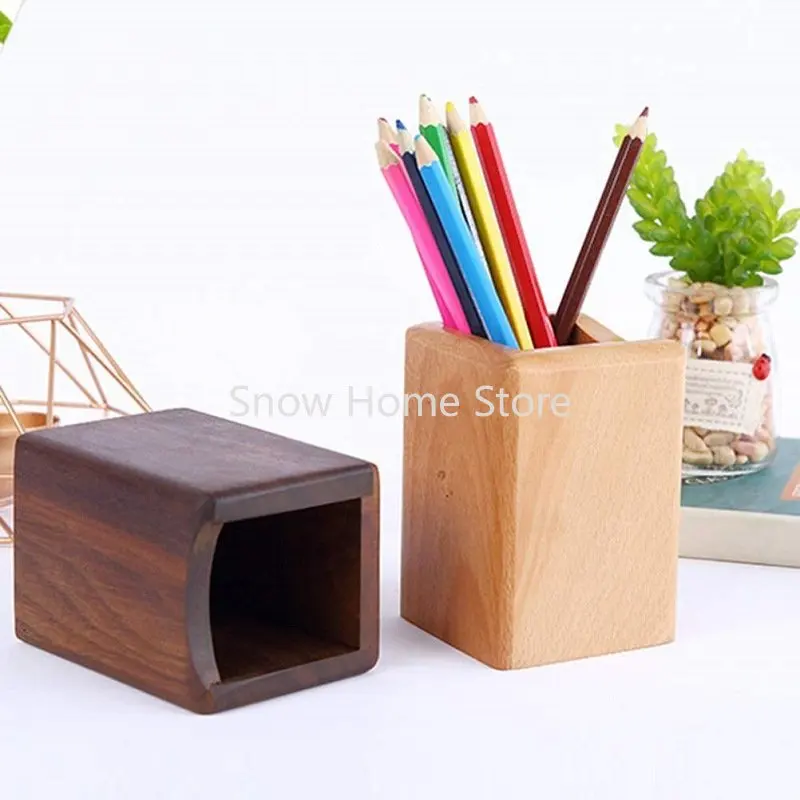 Square Solid Wood Pencil Holder Student Stationery Ornaments
Square Solid Wood Pencil Holder Student Stationery Ornaments