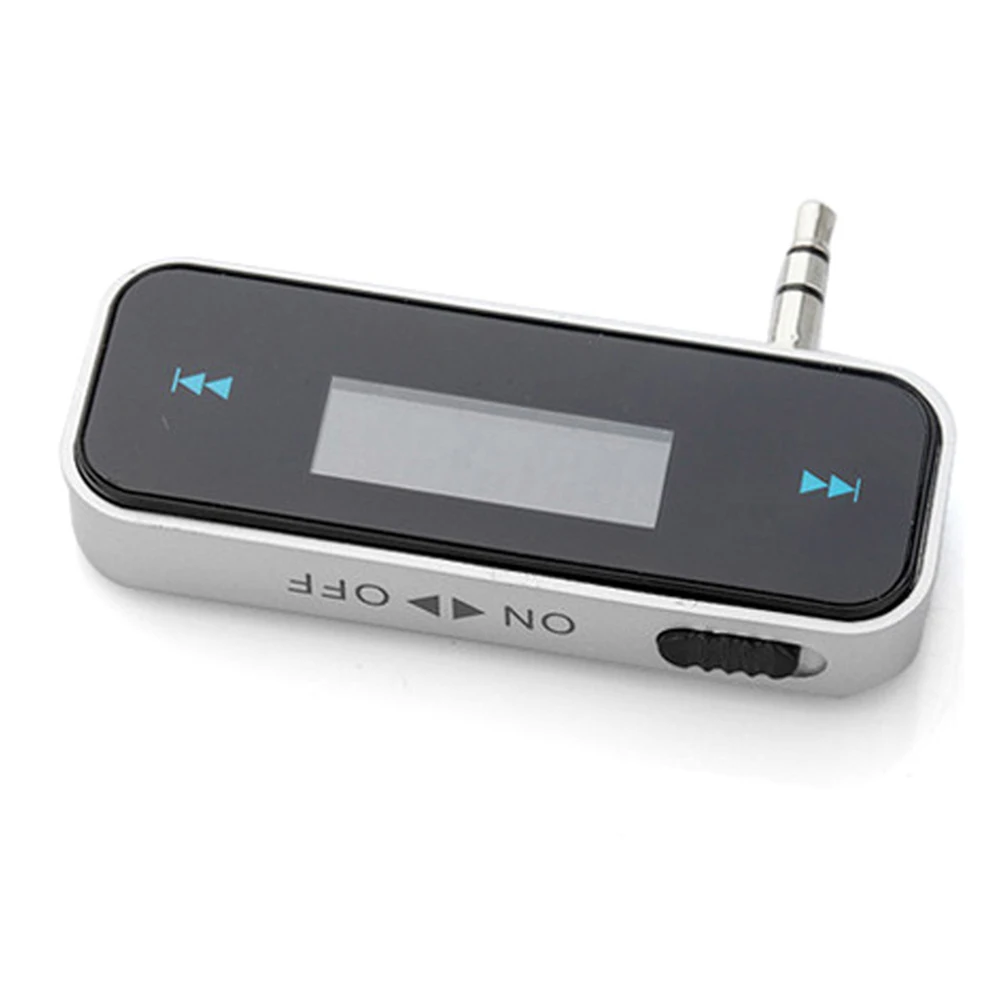 3.5mm FM Transmitter LCD Diaplay In-Car Music Audio Wireless Transmitter For Car Mobile Phones Tablet PC MP3/ MP4 Player
3.5mm FM Transmitter LCD Diaplay In-Car Music Audio Wireless Transmitter For Car Mobile Phones Tablet PC MP3/ MP4 Player