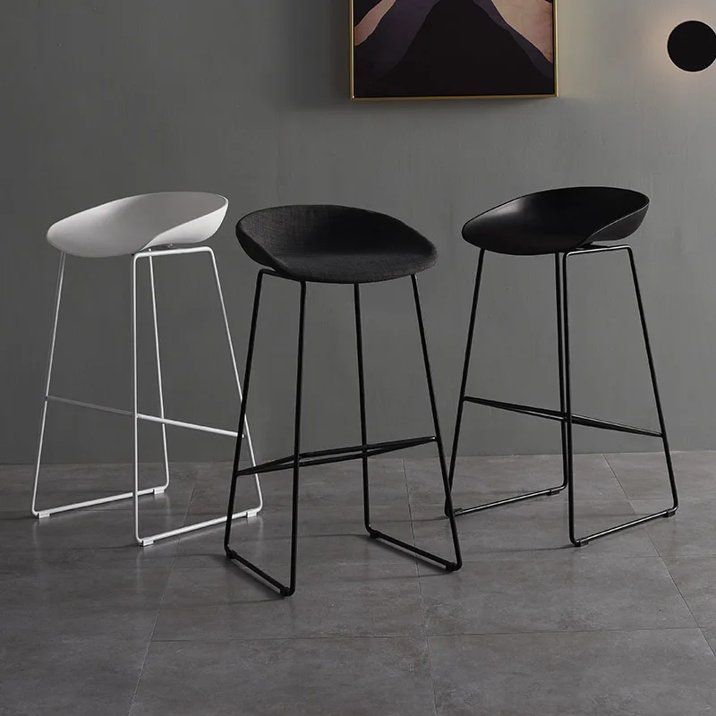Nordic iron bar chair creative high foot bar stool milk tea shop front desk high foot stool bar chair simple fashion bar stool
Nordic iron bar chair creative high foot bar stool milk tea shop front desk high foot stool bar chair simple fashion bar stool