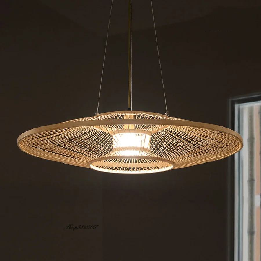 New Chinese Style Bamboo Pendant Lights Retro Handmade Suspension Luminaire Dining Room Furniture Lights Restaurant E27 Hanglamp
New Chinese Style Bamboo Pendant Lights Retro Handmade Suspension Luminaire Dining Room Furniture Lights Restaurant E27 Hanglamp