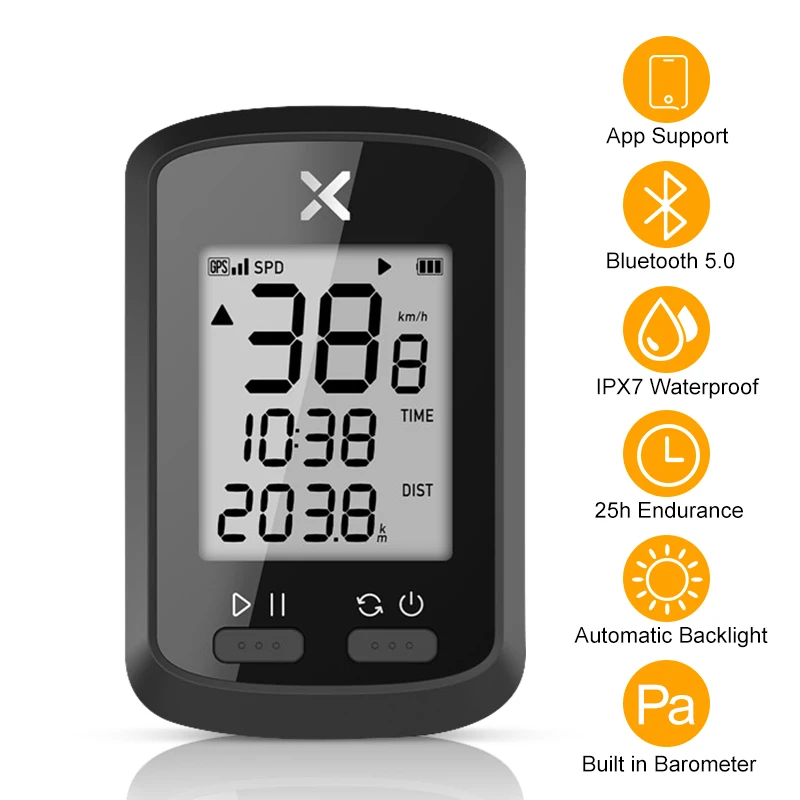 Xoss MTB Bike Cycling Computer Walker GPS Code Table Waterproof Speed Mileage Code Table Speedometer Bicycle Accessories
Xoss MTB Bike Cycling Computer Walker GPS Code Table Waterproof Speed Mileage Code Table Speedometer Bicycle Accessories