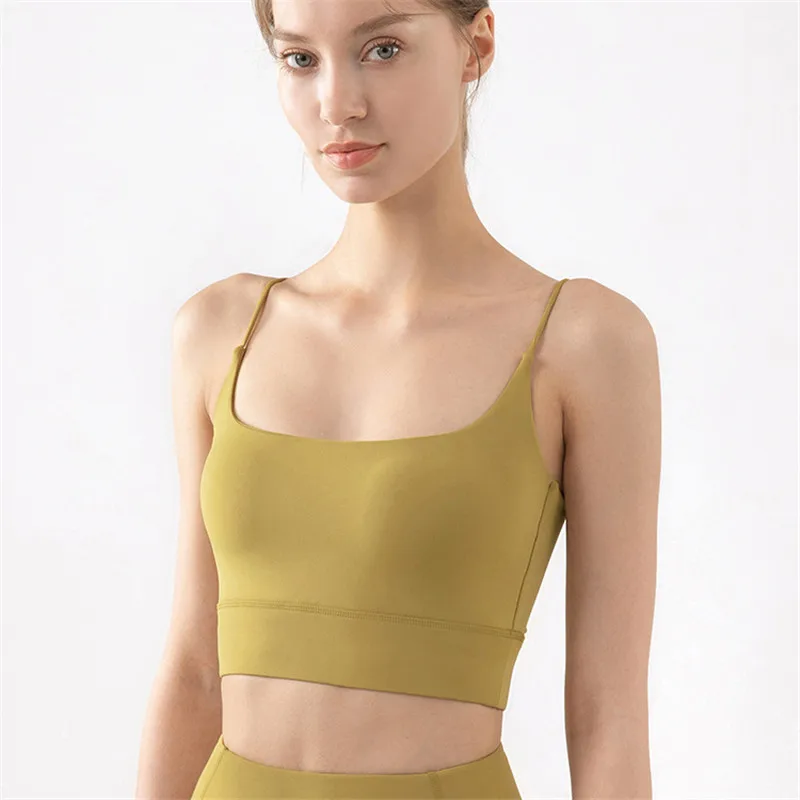Women Sports Slim Square Neck Yoga Bras Running Gym Fitness High Elastic Support Gathering Shockproof Workout Nude Underwear
Women Sports Slim Square Neck Yoga Bras Running Gym Fitness High Elastic Support Gathering Shockproof Workout Nude Underwear