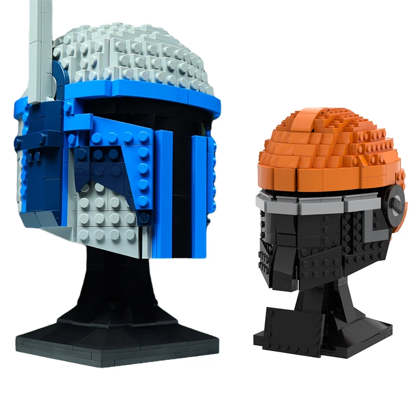 MOC 75277 Helmet Building Blocks Set Idea Assemble Space Wars Toys For Children Gifts
MOC 75277 Helmet Building Blocks Set Idea Assemble Space Wars Toys For Children Gifts