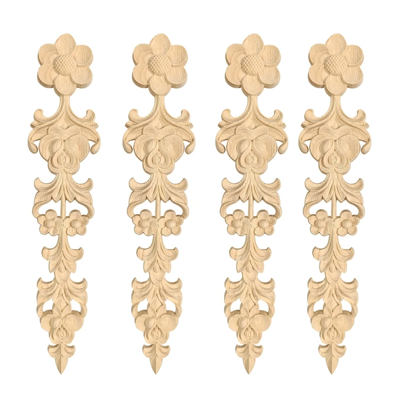 4Pcs Appliques Wood Carving Corner Wooden Decor Frame Wall Door Woodcarving Decal
4Pcs Appliques Wood Carving Corner Wooden Decor Frame Wall Door Woodcarving Decal