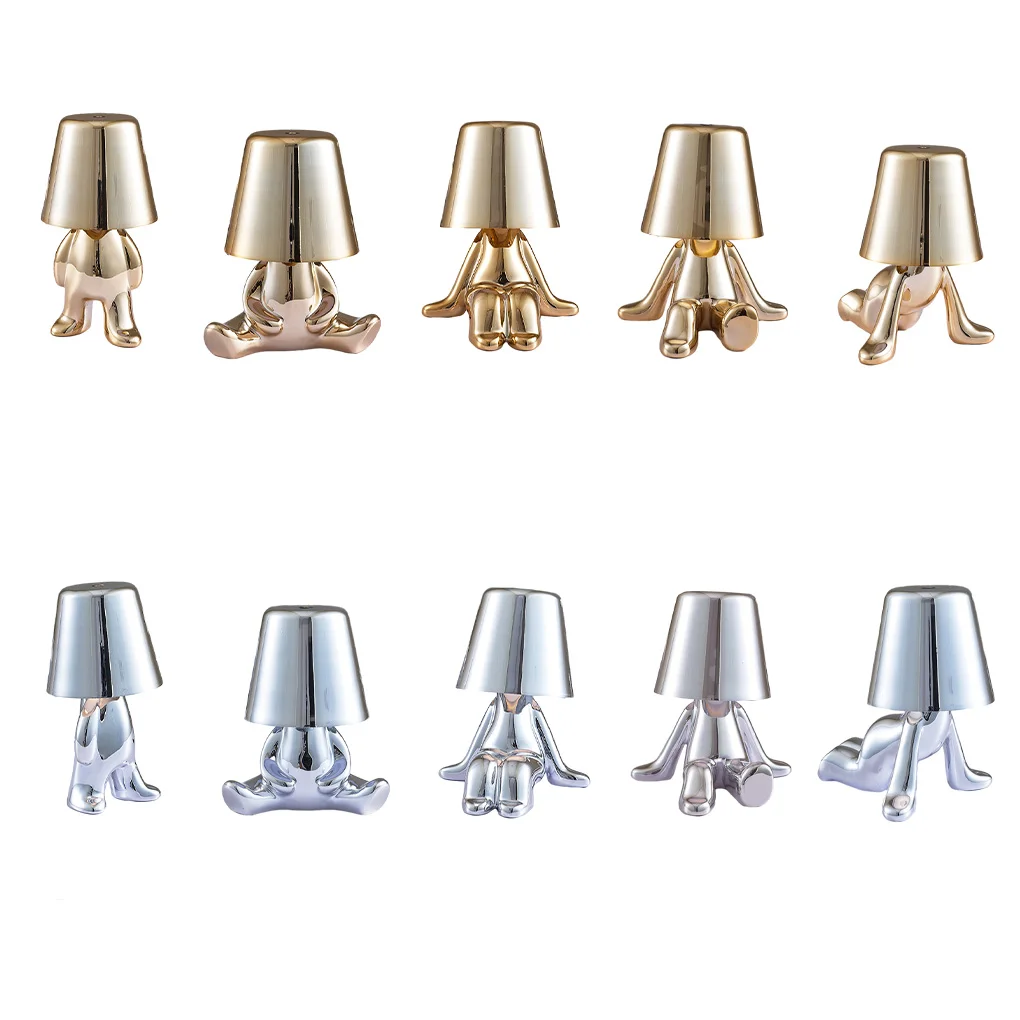 Office Decorative USB Charging Desk Lamp Living Room Desk Nightstand Rechargeable Night Light Decoration Gold Type
Office Decorative USB Charging Desk Lamp Living Room Desk Nightstand Rechargeable Night Light Decoration Gold Type