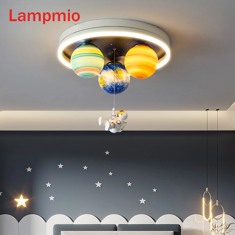 Lampmio Astronaut Kids Moon Ceiling Lights Decoration Children's Surface Mounted Bedroom Lustres Colorful Round Boys Room Lustre
Lampmio Astronaut Kids Moon Ceiling Lights Decoration Children's Surface Mounted Bedroom Lustres Colorful Round Boys Room Lustre