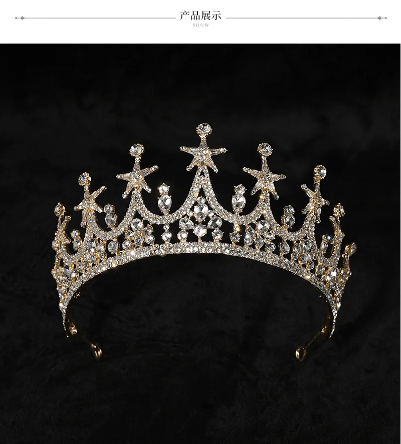 Crystal Crown Wedding Dress Rhinestone Crown Hair Accessories Bride Bridesmaid Headband
Crystal Crown Wedding Dress Rhinestone Crown Hair Accessories Bride Bridesmaid Headband