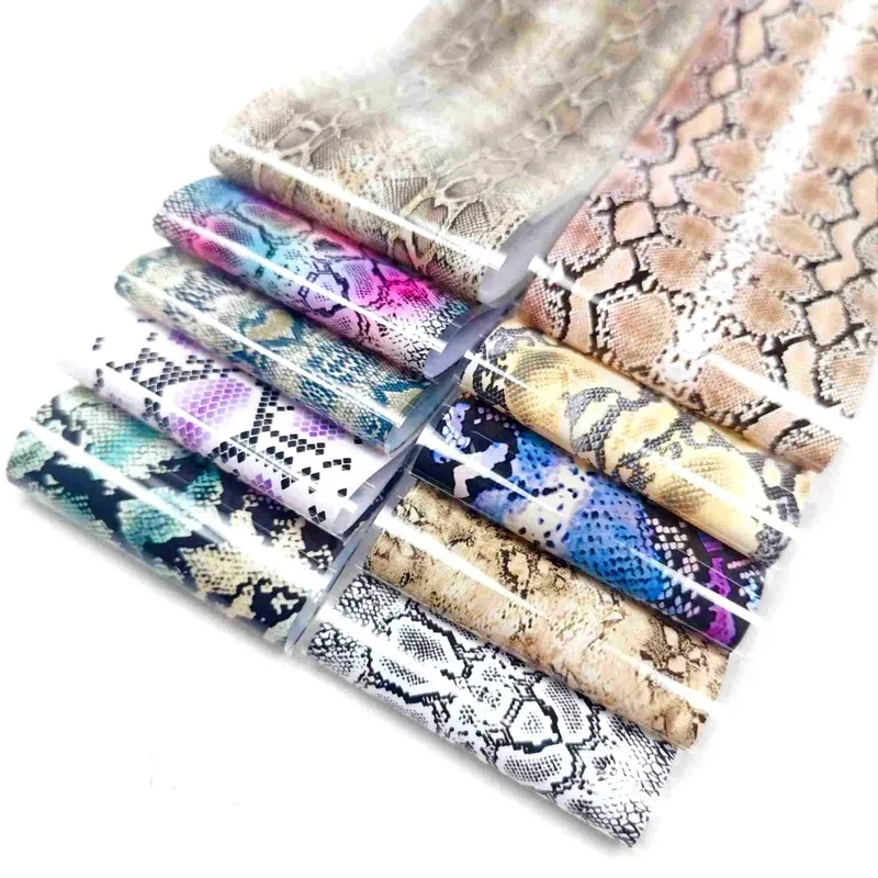 10pcs/lot 4*20cm Nail Art Snake Star Stickers Python Animal Pattern Starry Nails Decoration Transfer Accessories Foils Sticker
10pcs/lot 4*20cm Nail Art Snake Star Stickers Python Animal Pattern Starry Nails Decoration Transfer Accessories Foils Sticker