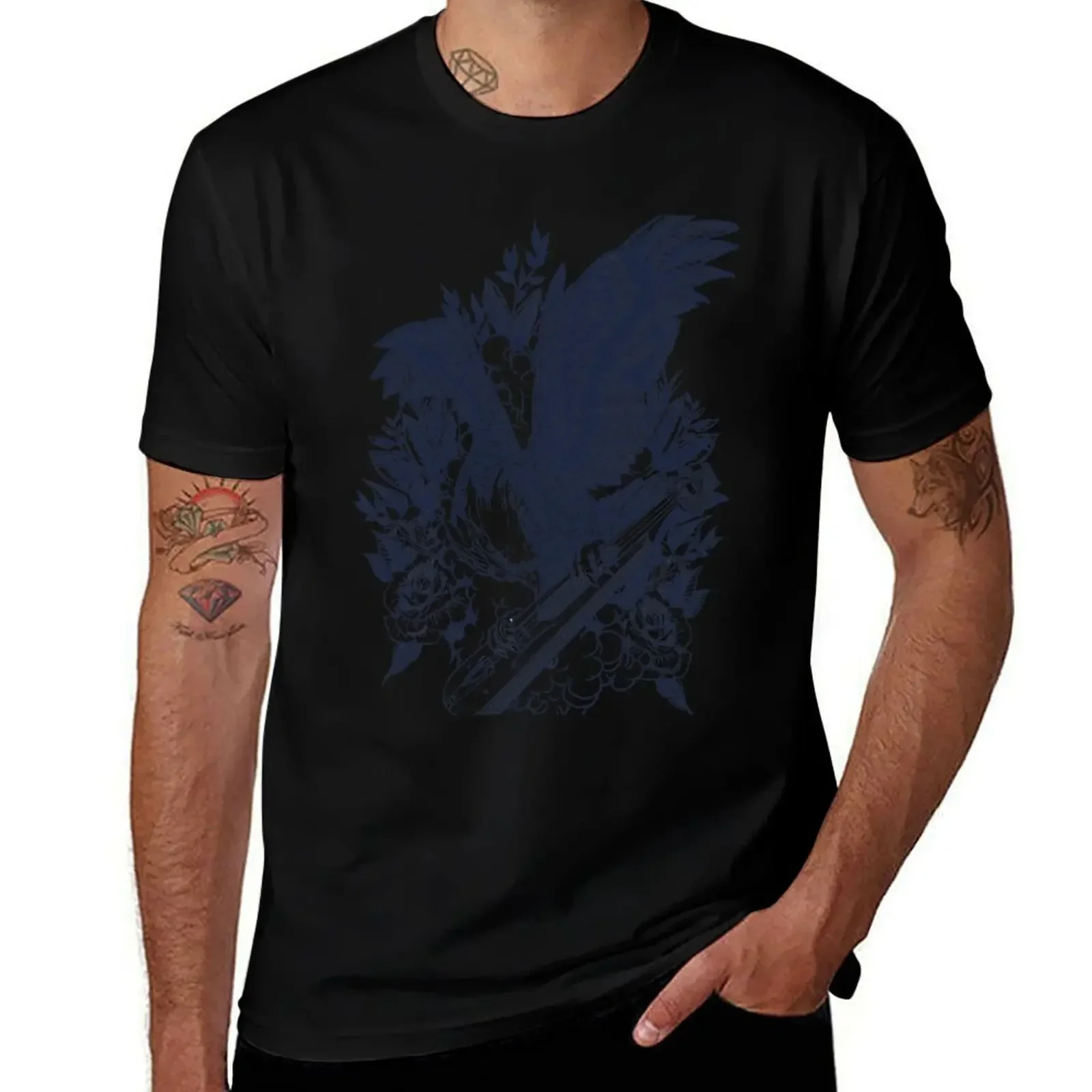 Футболка в стиле Pontian Tattoo Eagle and Lyra 2 блузка летний топ мужские футболки