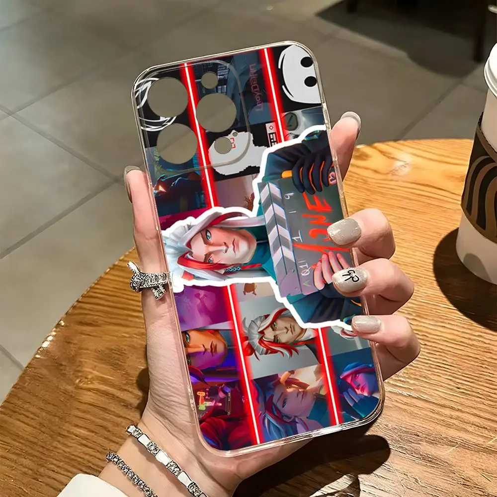 Прозрачный чехол L-LOLs для Iphone 15 Pro Max 14 Plus 11 12 Mini 13 7 8 X XR XS SE