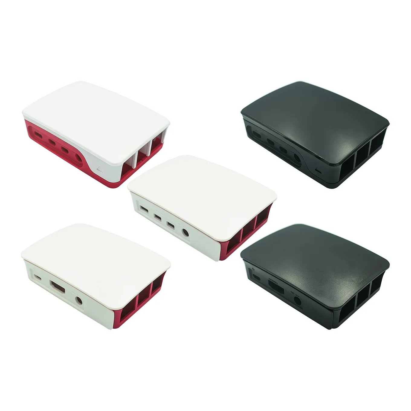 Пластиковый корпус для Raspberry Pi 3 4 Model B из АБС-пластика классический дизайн с