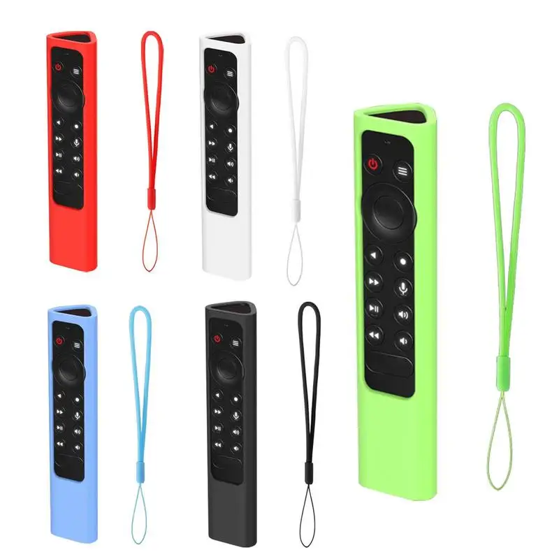 Silicone Remote Control Case ForNVIDIA Shield TVPro/4K HDR Silicone Anti Fall Protective Soft Sleeve Cover With Lanyard
Silicone Remote Control Case ForNVIDIA Shield TVPro/4K HDR Silicone Anti Fall Protective Soft Sleeve Cover With Lanyard