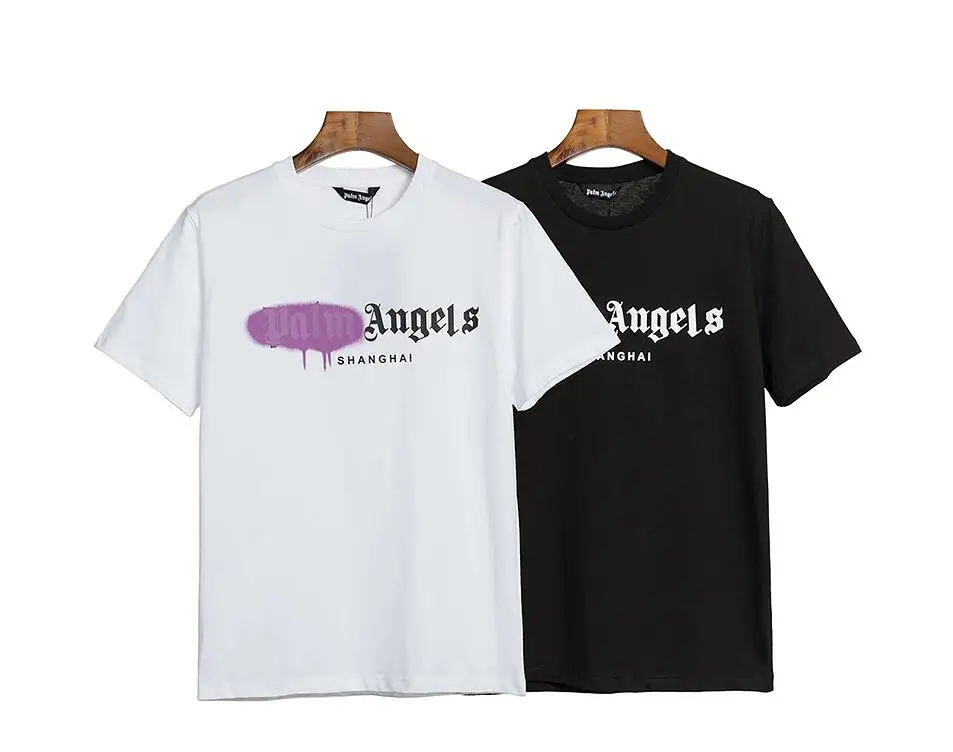 22SS New Unisex Men Women O Neck Short Sleeve T Shirt Palm Angels Graffiti Spray Paint Cotton Shirt Boyfriend Gift
22SS New Unisex Men Women O Neck Short Sleeve T Shirt Palm Angels Graffiti Spray Paint Cotton Shirt Boyfriend Gift