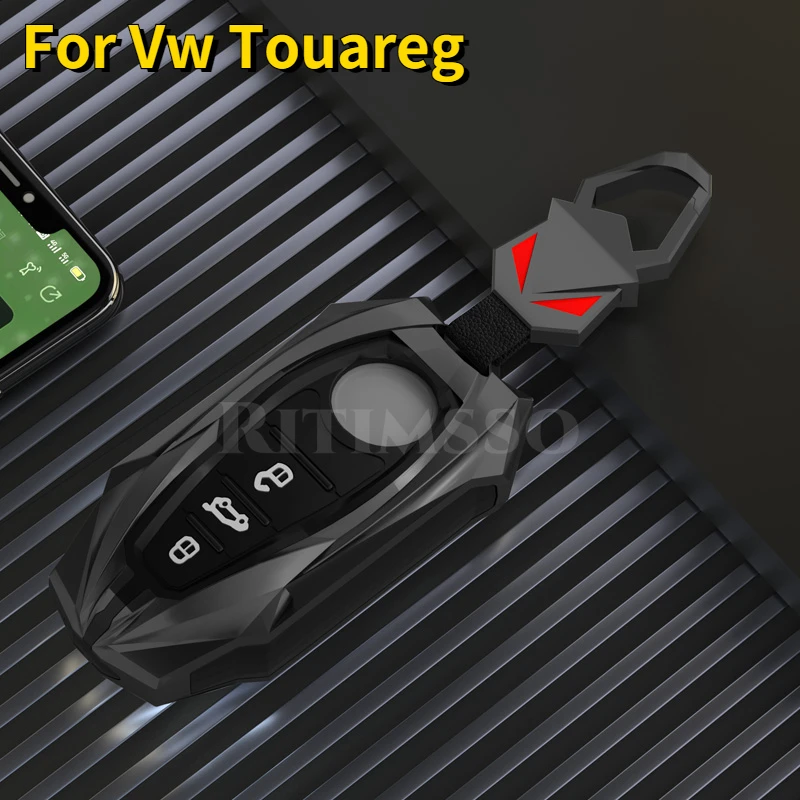 Alloy Car Key Case Cover for Volkswagen VW Touareg 2021 3 Button Smart New Key Protect Accessories Shell Key Chains
Alloy Car Key Case Cover for Volkswagen VW Touareg 2021 3 Button Smart New Key Protect Accessories Shell Key Chains