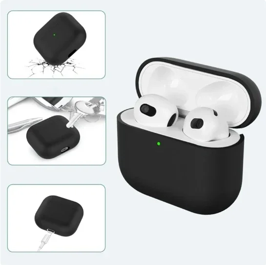 original for airpod 3 case Silicone Soft Skin Protect Case cute Pro 2 case for airpods 3rd generation for Airpods Pro 3 Cover
original for airpod 3 case Silicone Soft Skin Protect Case cute Pro 2 case for airpods 3rd generation for Airpods Pro 3 Cover