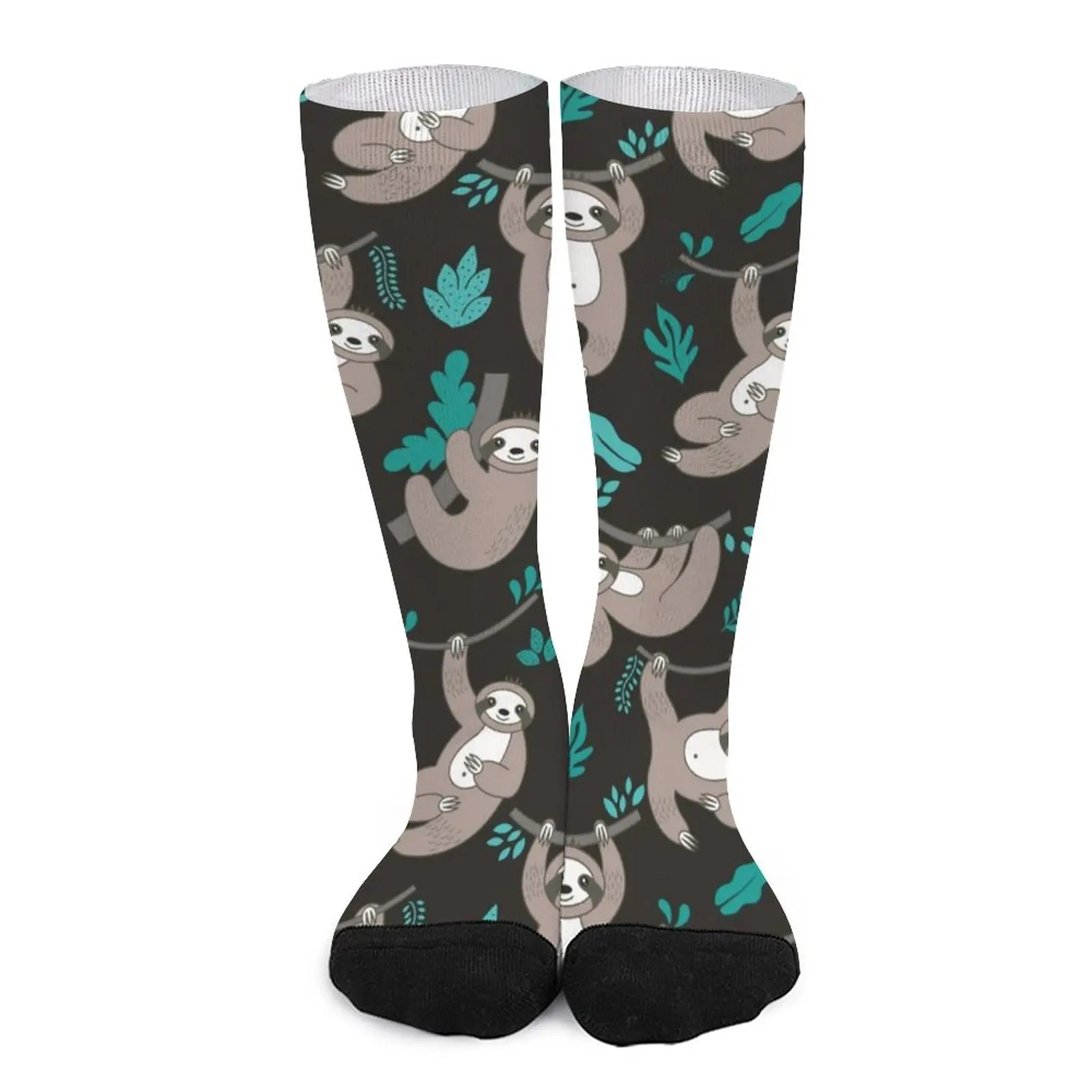 Ленивые чулки с рисунком дизайнерские носки для отдыха осенние нескользящие носки унисекс уличные Дышащие носки