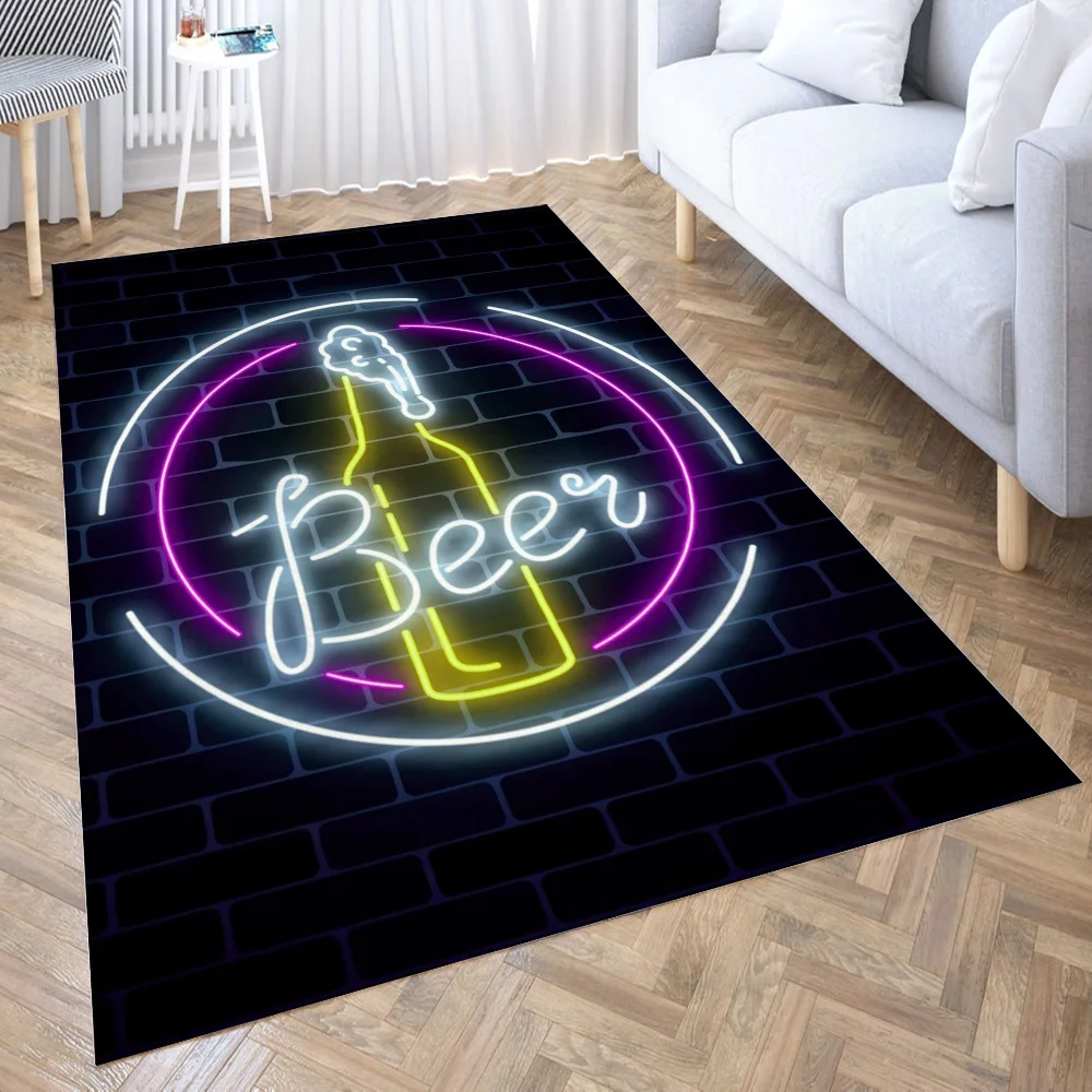 Beer Neon Retro Vintage 3D Carpet Living Room Kitchen Entrance Door Mat Anti-slip Floor Rug Bathroom Area Hallway Mats
Beer Neon Retro Vintage 3D Carpet Living Room Kitchen Entrance Door Mat Anti-slip Floor Rug Bathroom Area Hallway Mats
